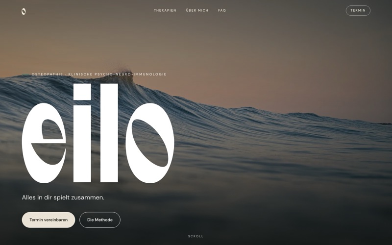 Eilo — Website für Osteopathie in Hvide Sande